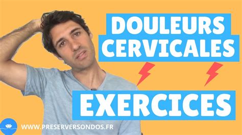 Comment Soulager La Nuque Et Les Cervicales 3 Exercices Faciles Youtube