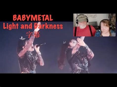 BABYMETAL メタり Light and Darkness 字幕 AMAZING Grandparents from