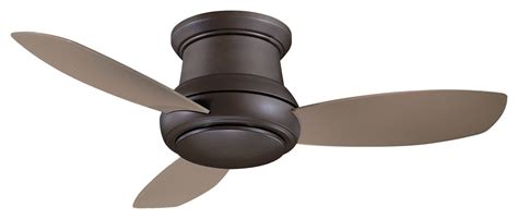 Minka Aire Concept Ii 44 Led Hugger Ceiling Fan In Oil Rubbed Bronze