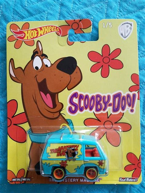 Hot Wheels Scooby Doo Set Of Five