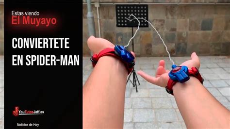 Crea tu Propio Lanza Telarañas como Spider Man YouTube