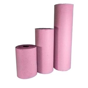 2 Rolos Bobina De Papel Hd Rosa 40cm 270 Metros Tamarozzi Embalagens