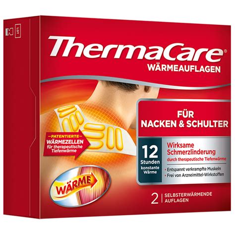 ThermaCare Wärmeumschläge Nacken Schulter und Arme 2 St shop