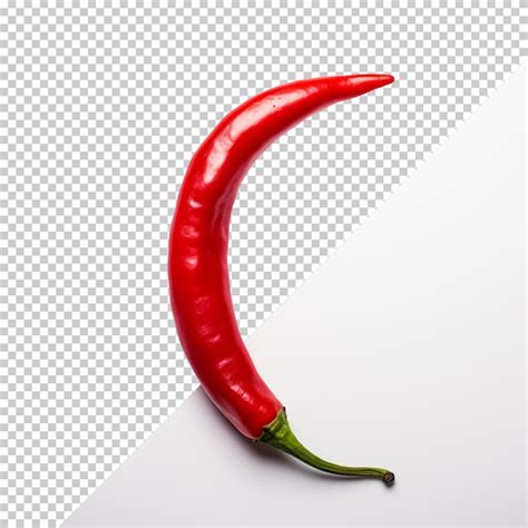 Premium Psd Chili Pepper Isolated On Transparent Background