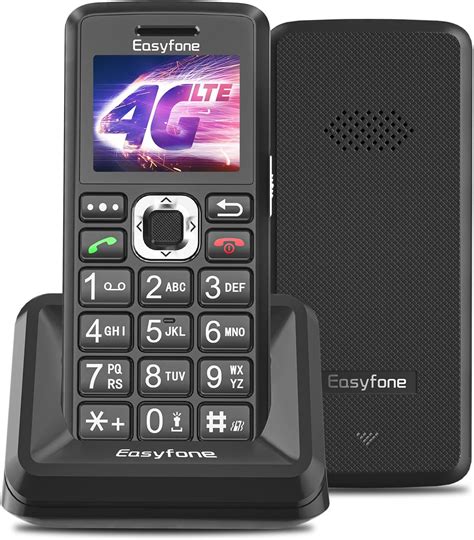 Easyfone T G T L Phone Portable Senior D Bloqu Avec Grande Boutons