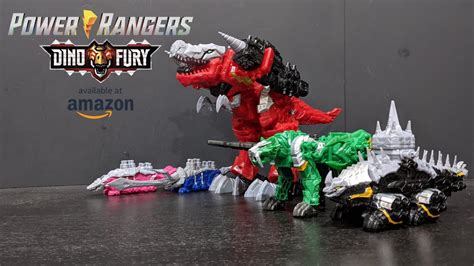 DX Power Rangers Dino Fury Megazord Exclusive Mega 5-Pack, 57% OFF