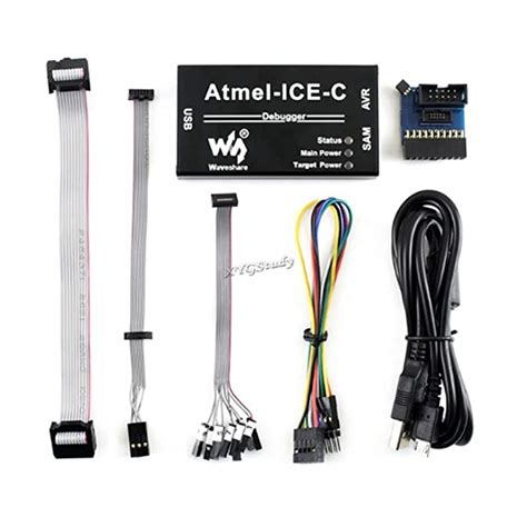 Buy Compatible Powerful Atmel ICE MCU AVR SAM Xmega Programmer Debugger