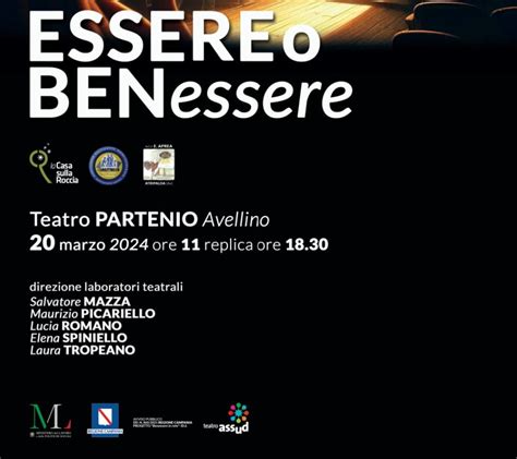 TEATRO SOCIALE AL PARTENIO DI AVELLINO Persone E Sociale