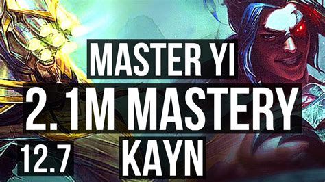 Yi Vs Kayn Jng Penta M Mastery Legendary Br Diamond