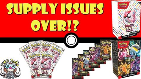 Pokémon Card Supply Issues Are Over For Booster Bundles Paldean Fates