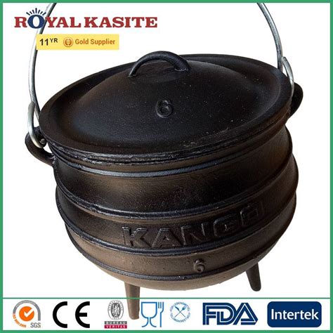 Wholesale Wholesale South Africa Large Witches Potjie Pot Cast Iron