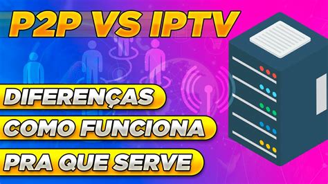 IPTV VS P2P Diferenças Como Funcionam Para que servem YouTube