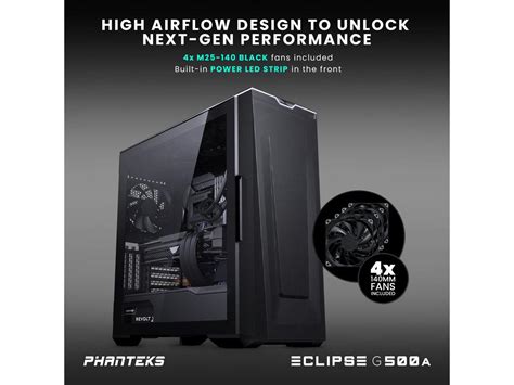 Phanteks Eclipse G500a Performance Edition High Performance Mid Tower