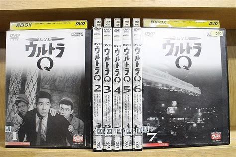 Yahooオークション Dvd ウルトラq 全7巻 ケース無し発送 レンタル落