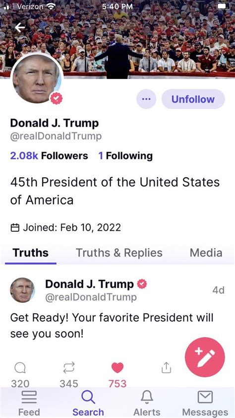 Update: DJT surpassed 2k followers on TRUTH Beta : TheTrumpZone