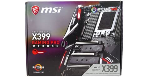 Msi X Gaming Pro Carbon Ac Tr Motherboard Review