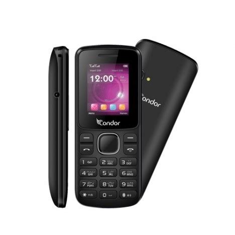 Prix T L Phone Portable Condor F Mini Double Sim Noir Technopro