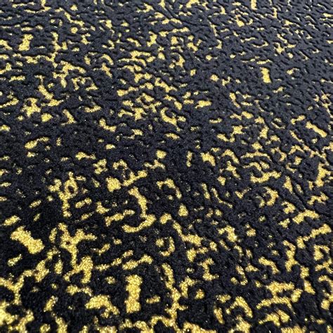 Ultraflex Heat Transfer Vinyl Flock Black With Gold Glitter Skat