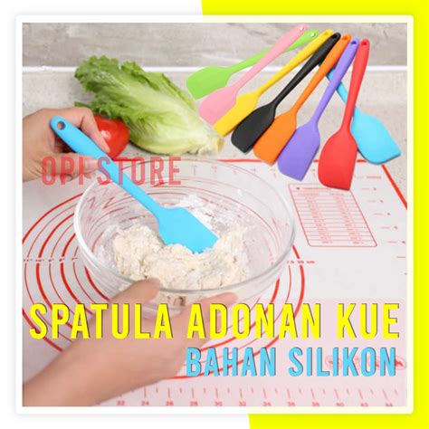 Jual Spatula Sodet Silikon Masak Multi Fungsi Tahan Panas Pengaduk