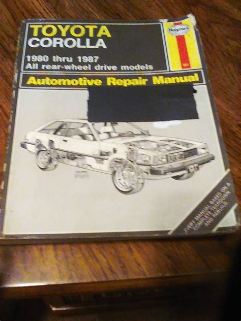 1980 87 Haynes Corolla Repair Manual Toyota Nation Forum