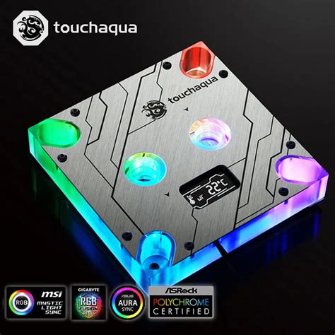 Bitspower Touchaqua Copper CPU Water Block For Intel Platform 115x X99