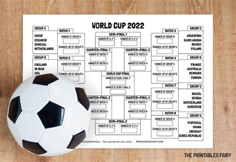 Free Printable World Cup Bracket Challenge Download Free Printable