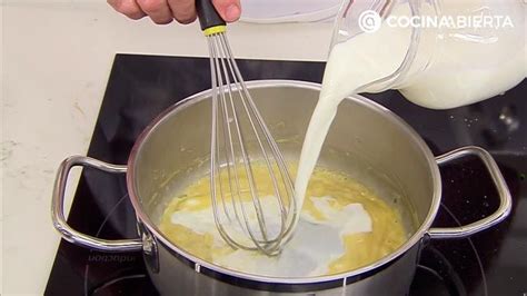 La receta de Karlos Arguiñano para hacer una bechamel más ligera sin