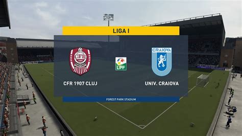 FIFA 21 CFR Cluj Vs Universitatea Craiova Romania Liga 1