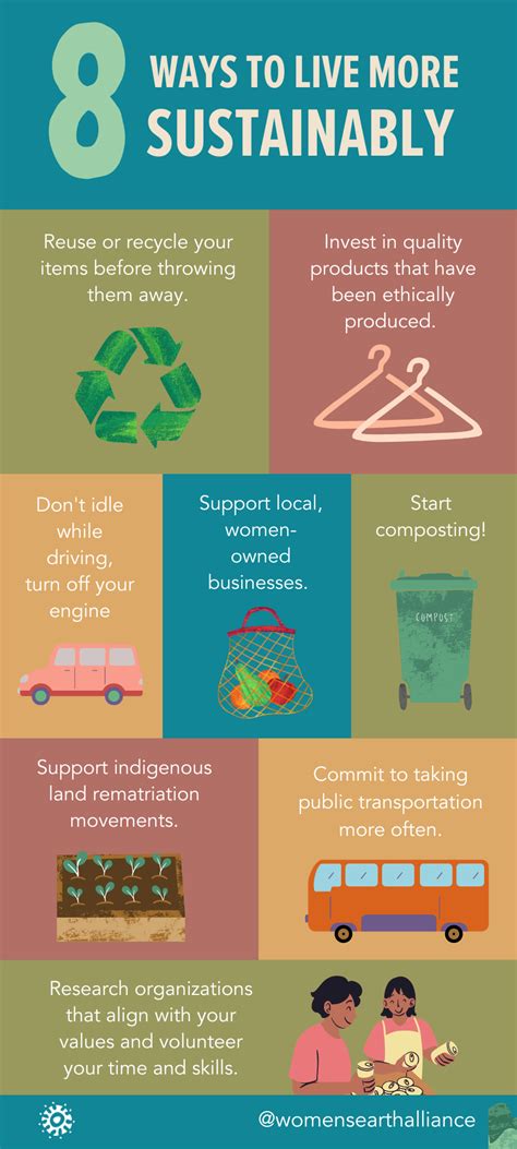 Ways To Live More Sustainably Womens Earth Alliance