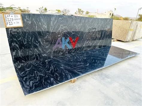 Akv Marqino Black Granite Form Cutter Slabs Thickness 16 Mm At Rs