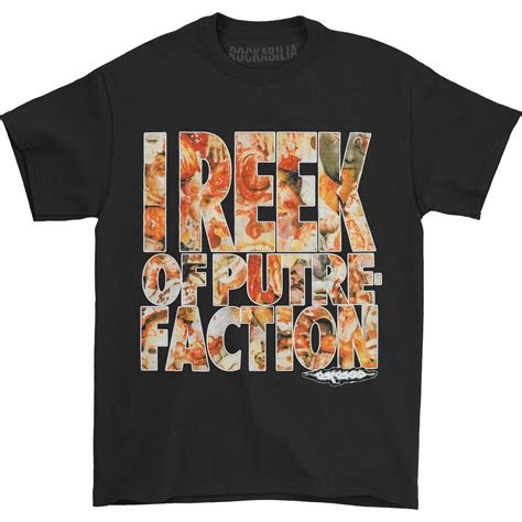 Carcass I Reek Of Putrefaction T Shirt 421157 Rockabilia Merch Store