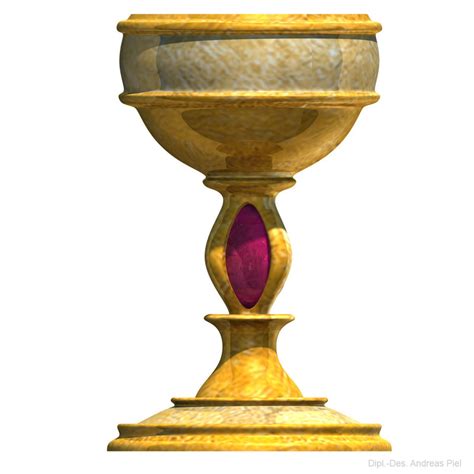 Golden Chalice 3d Model