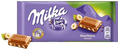 Milka Hazelnut Chocolate Bar Candy Original German Chocolate 100g3