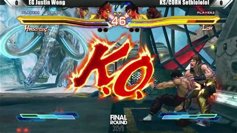 Justin Wong Vs Sethlolol Street Fighter X Tekken Final Round Xvi