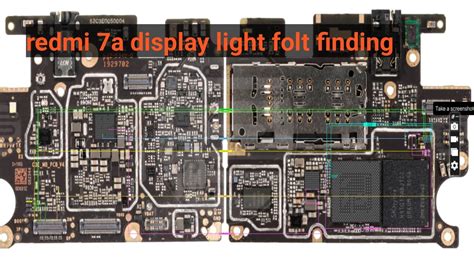 Redmi 7a Display Lights Folt With Schematic Diagram YouTube