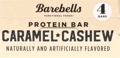 Barebells Caramel Cashew Protein Bars 4 Ct Kroger