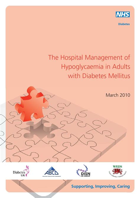 The Hospital Management Of Hypoglycaemia In Adults With Diabetes