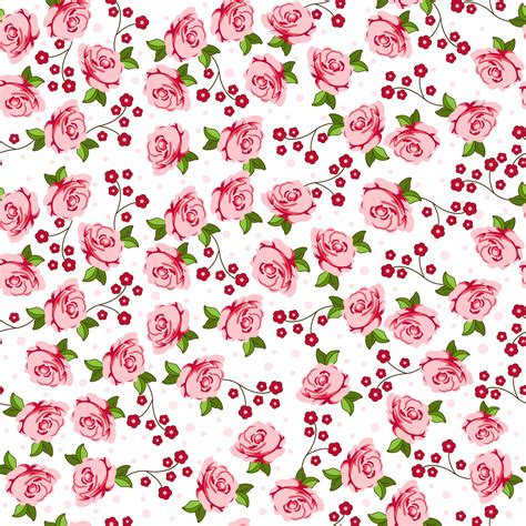 Seamless Rose Pattern