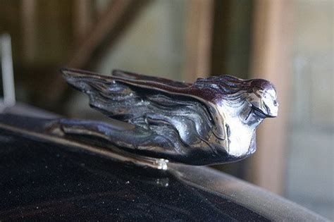 Winged Woman Hood Ornament