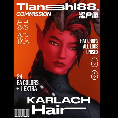 Commission Karlach Hair Tianshi Nel