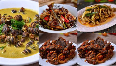 Lauk Pauk Menu Makan Tengahari Masakan Kampung Gambar Menu Lauk