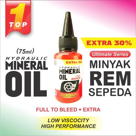 Minyak Rem Sepeda Hidrolis Brake Fluid Hydraulic Mineral Oil For