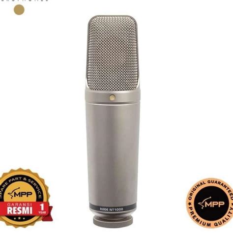 Jual Rode NT1000 Large Diaphragm Condenser Microphone Di Seller Dave