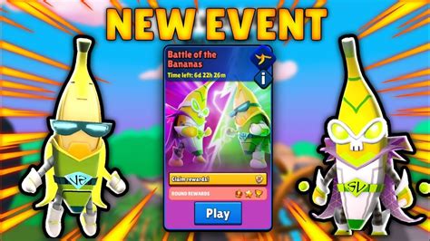 New Battle Of The Bananas Event New Event Stumble Guys Youtube