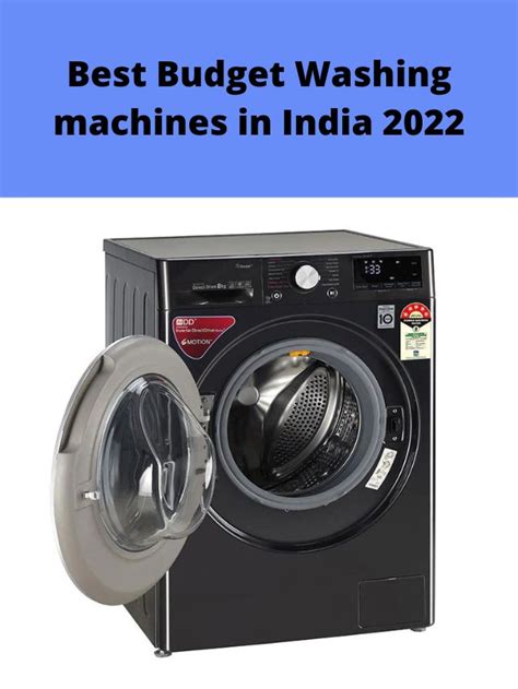 Best Budget Washing Machines In India My Smart Gadgets