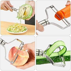 Amazon Cabbage Slicer Vegetable Peeler Wide Mouth Stainless Steel