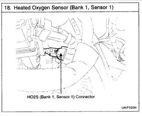 2005 Kia Sedona O2 Sensor Diagram Sensor Bank Oxygen Kia Sed