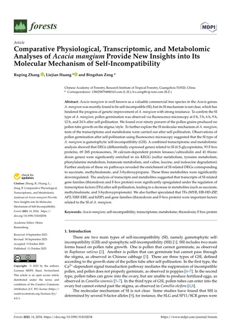 Pdf Comparative Physiological Transcriptomic And Metabolomic