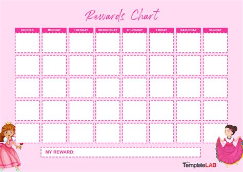 44 Printable Reward Charts For Kids Pdf Excel And Word