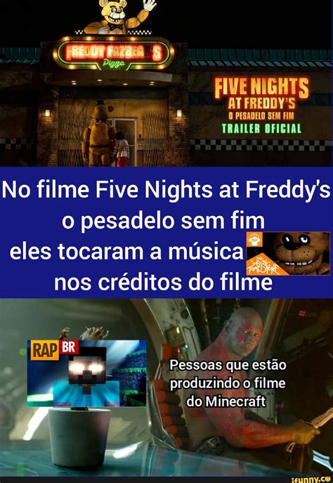 FIVE NIGHTS AT FREDDY S PESADELO SEM FIM TRAILER OFIGIAL No Filme Five